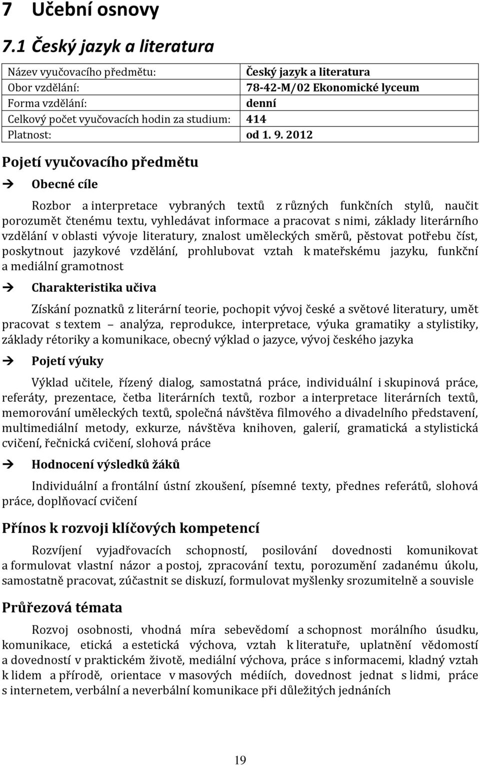 Platnost: od 1. 9.