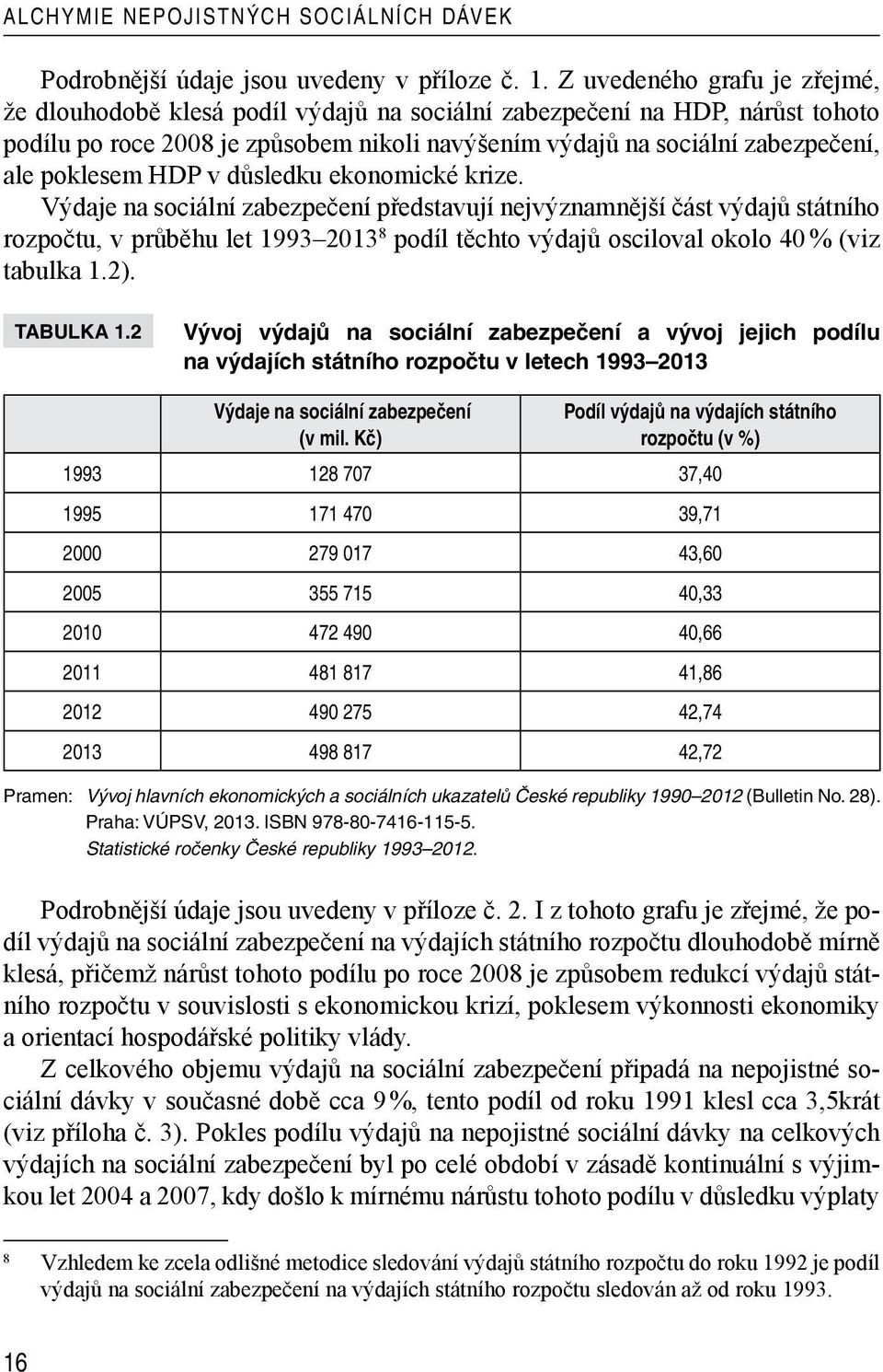 poklesem HDP v důsledku ekonomické krize.