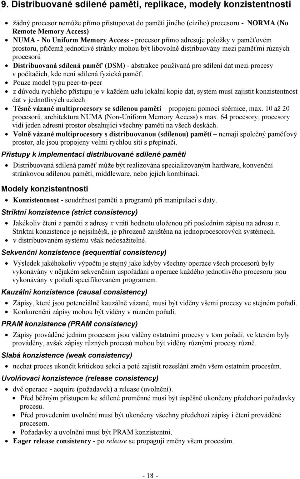 abstrakce používaná pro sdílení dat mezi procesy v počítačích, kde není sdílená fyzická paměť.