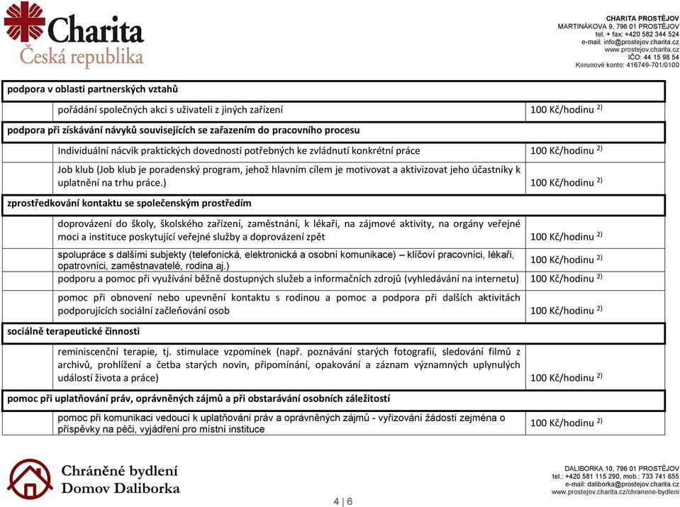 ) zprostředkování kontaktu se společenským prostředím doprovázení do školy, školského zařízení, zaměstnání, k lékaři, na zájmové aktivity, na orgány veřejné moci a instituce poskytující veřejné