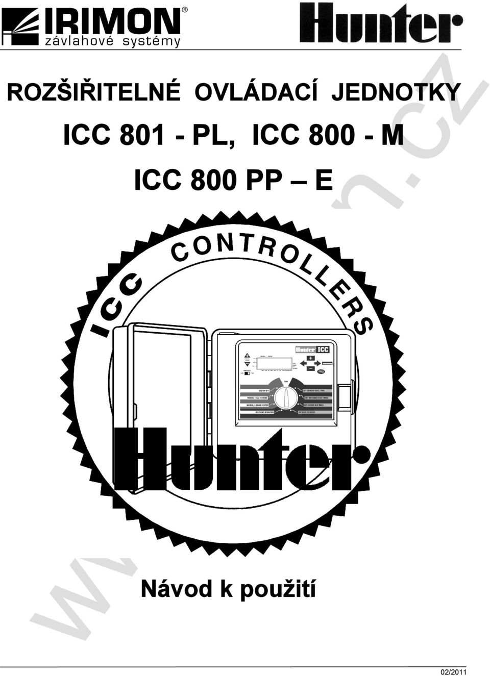 ICC 800 - M ICC 800 PP