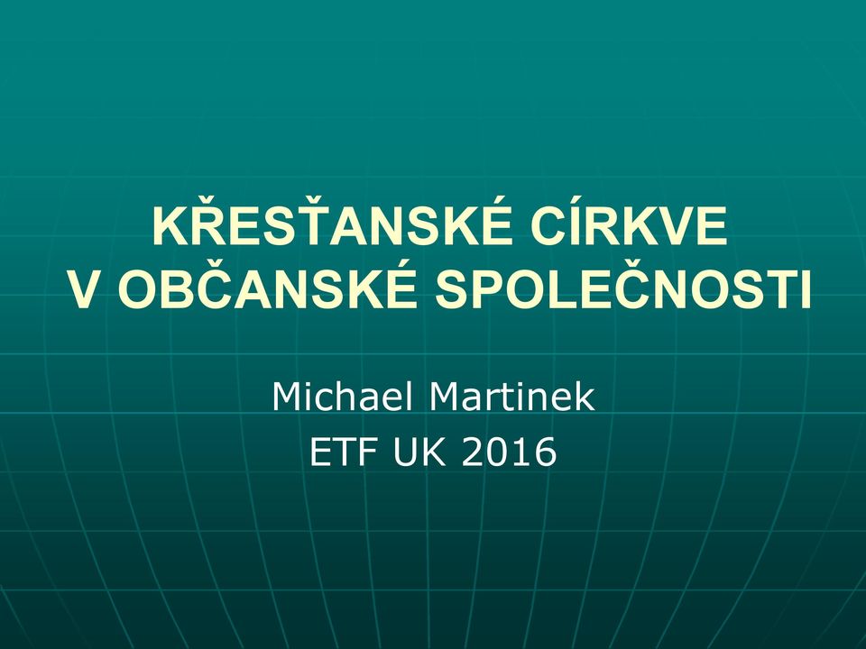 OBČANSKÉ