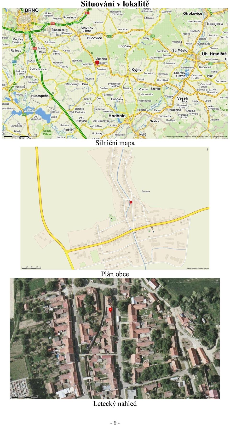 Silniční mapa