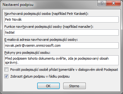 Kapitola 4: Karta Vložení 63 Digitální podpis Enc_04_13. docx 4.