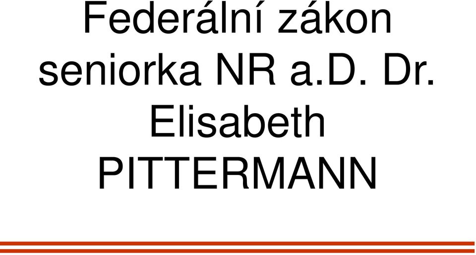Elisabeth PITTERMANN 22.