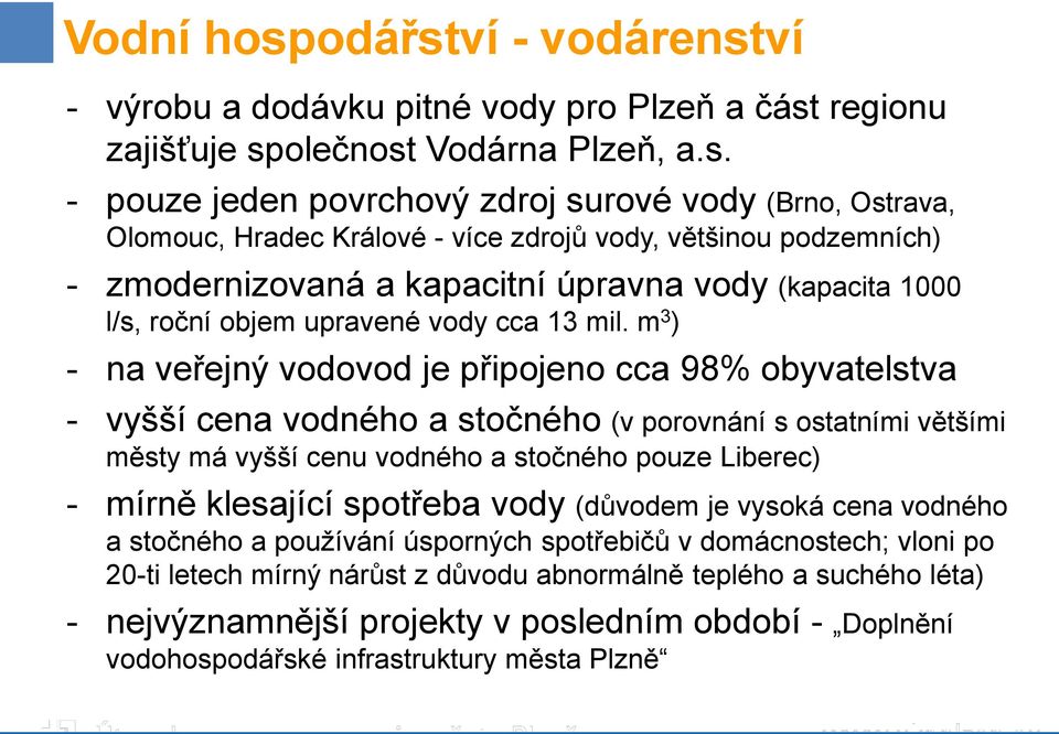 ví - vodárenst