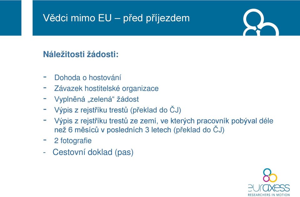 (překlad do ČJ) - Výpis z rejstříku trestů ze zemí, ve kterých pracovník pobýval