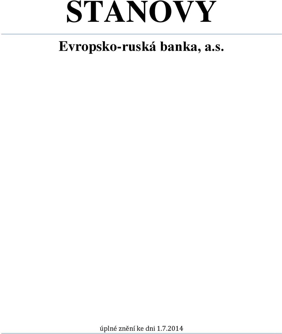 banka, a.s.