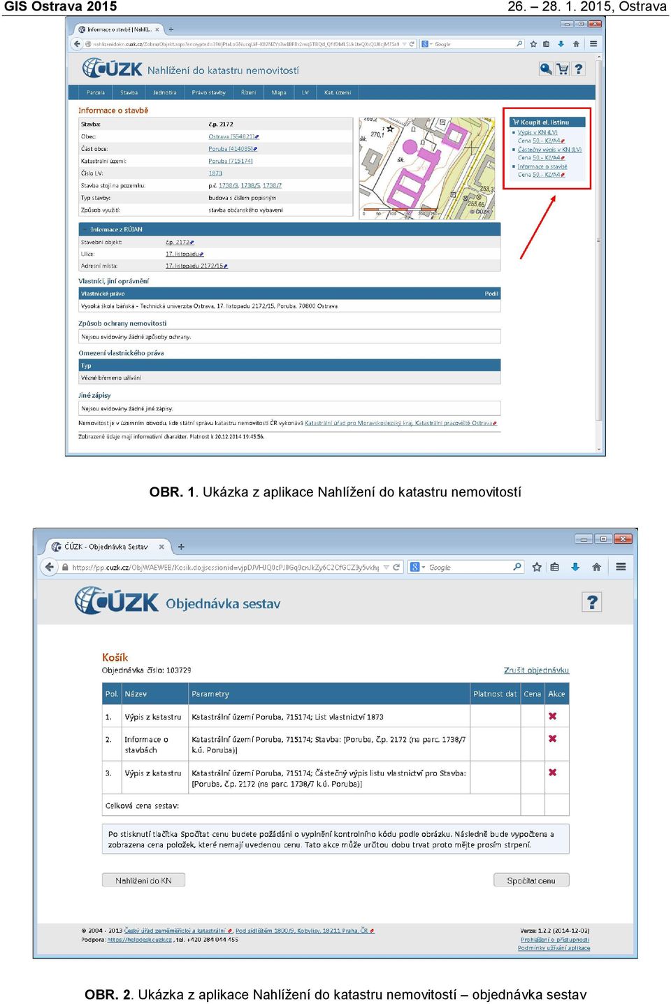 katastru nemovitostí OBR. 2.