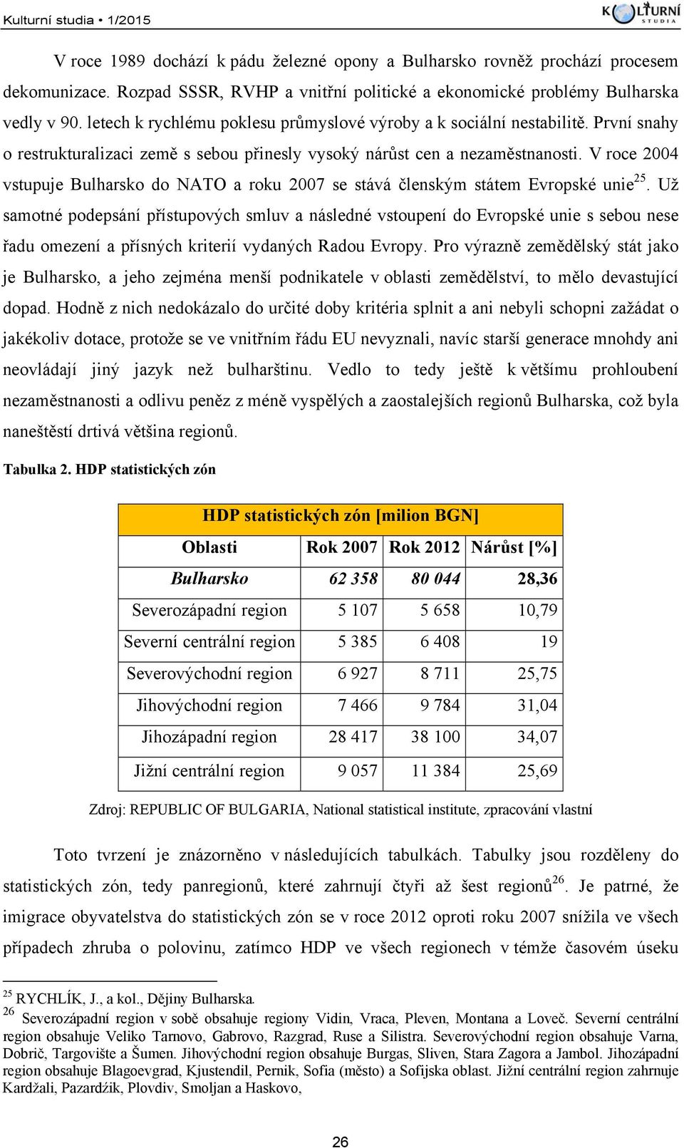 V roce 2004 vstupuje Bulharsko do NATO a roku 2007 se stává členským státem Evropské unie 25.