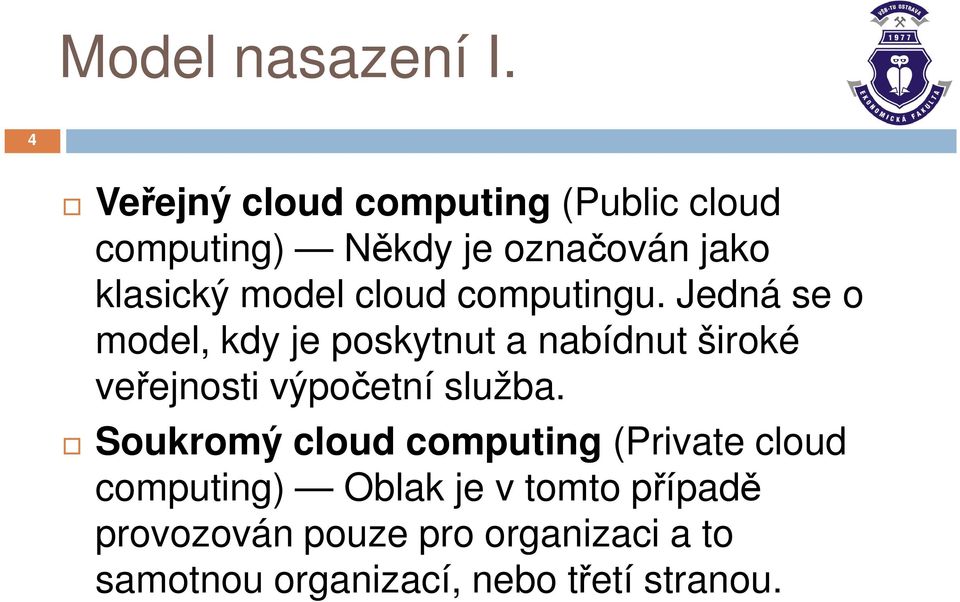 cloud computingu.