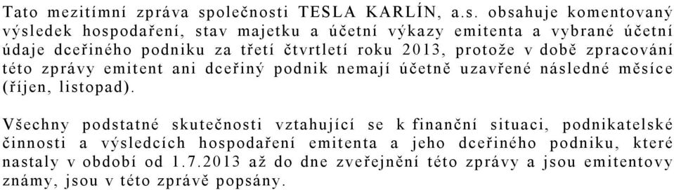 i TESLA KARLÍN, a.s.