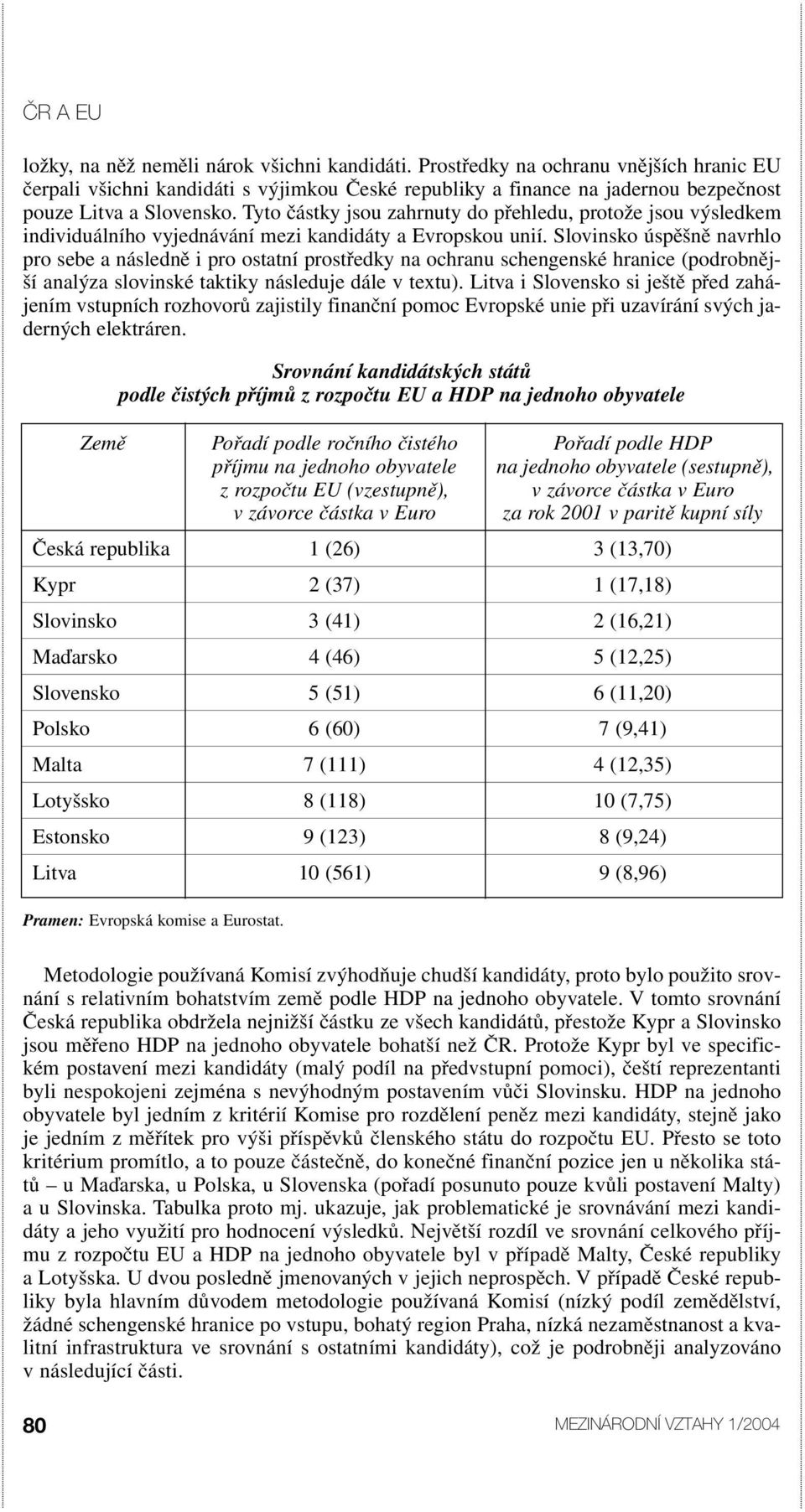 Tyto částky jsou zahrnuty do přehledu, protože jsou výsledkem individuálního vyjednávání mezi kandidáty a Evropskou unií.