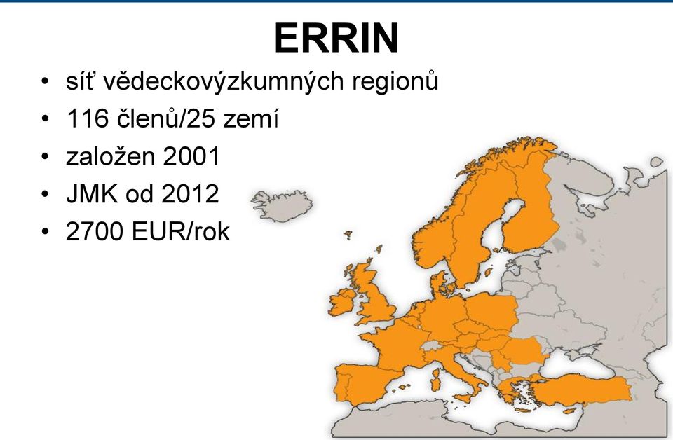 regionů 116 členů/25