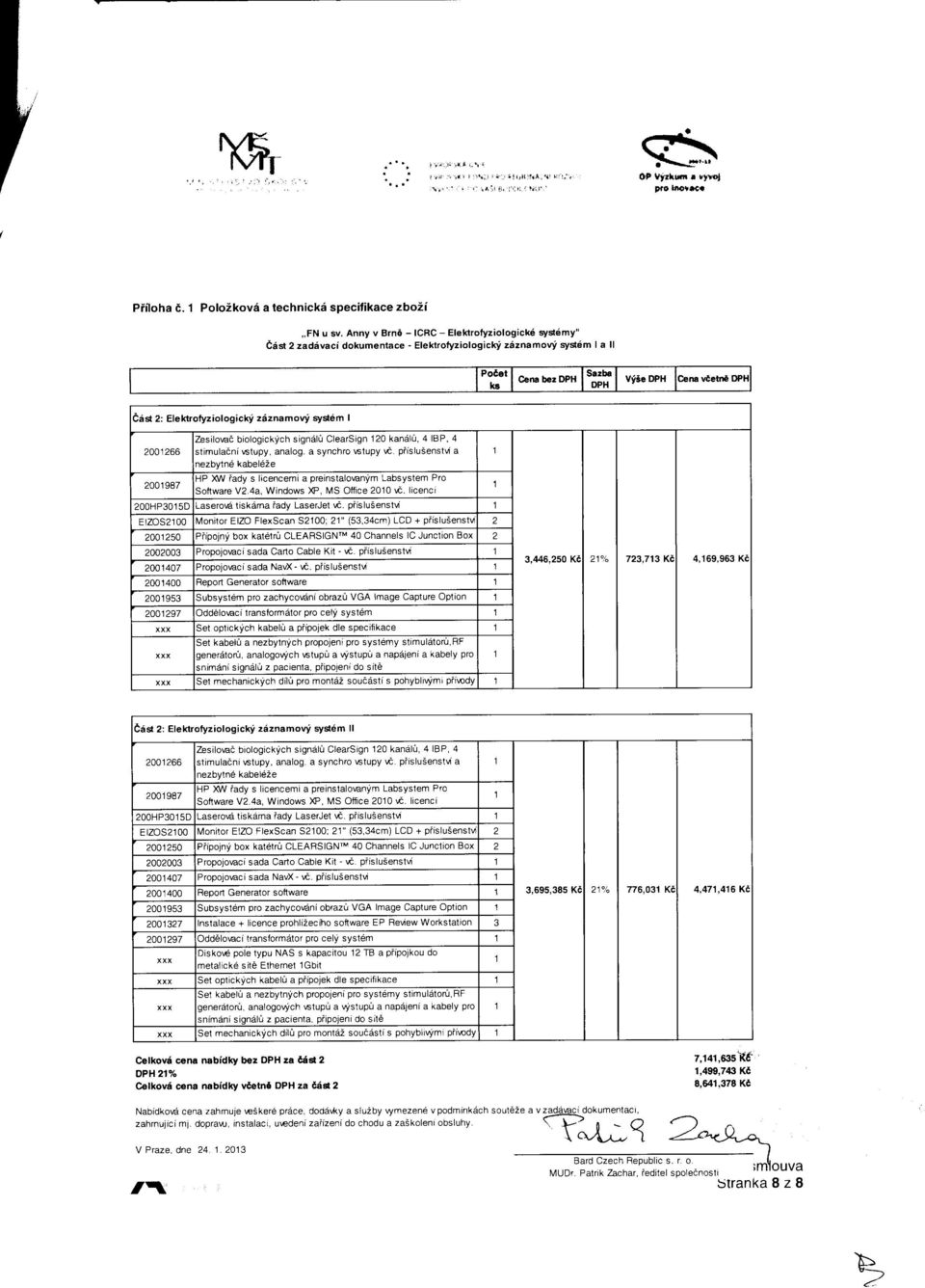 syst6m I a ll tsocgt KE Cem be: DPH Jarm DPH Vtie DPH bm vcetna DPI :6c 2: Elektrotyziologiclqi z6znamovi sy$6m I 2001266 2001987 200HP301 5D aesiloed biologickich sign6l0 Clearsign 120 kandlir,