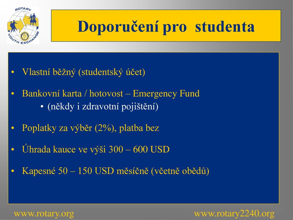 zdravotní pojištění) Poplatky za výběr (2%), platba bez