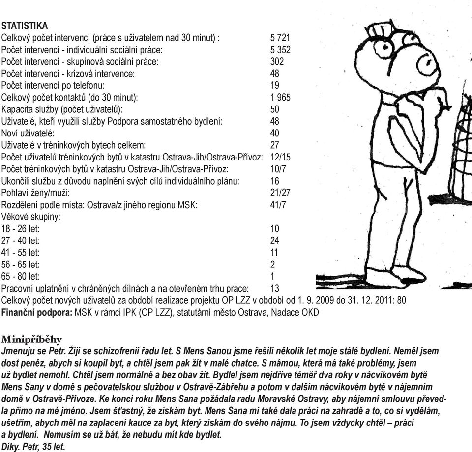 48 Noví uživatelé: 40 Uživatelé v tréninkových bytech celkem: 27 Počet uživatelů tréninkových bytů v katastru Ostrava-Jih/Ostrava-Přívoz: 12/15 Počet tréninkových bytů v katastru