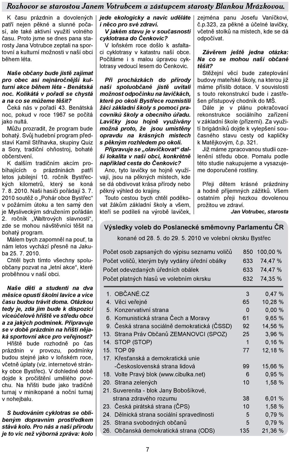 Naše občany bude jistě zajímat pro obec asi nejnáročnější kulturní akce během léta - Benátská noc. Kolikátá v pořadí se chystá a na co se můžeme těšit? Čeká nás v pořadí 43.