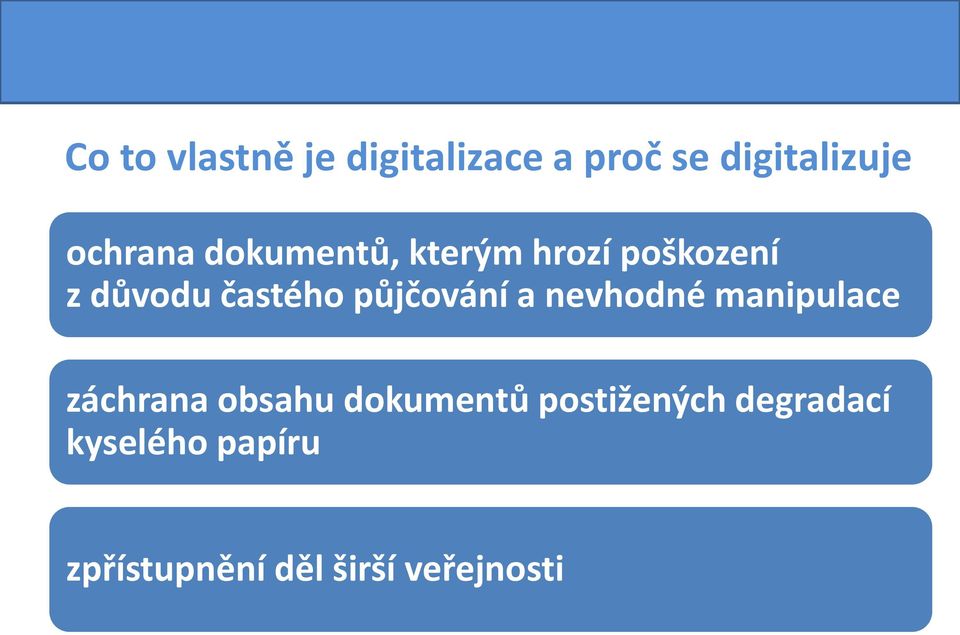 a nevhodné manipulace záchrana obsahu dokumentů postižených