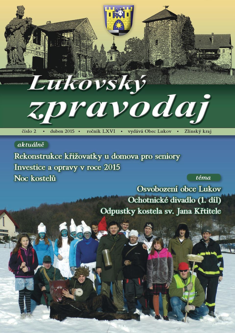 Investice a opravy v roce 2015 téma Noc kostelů Osvobození