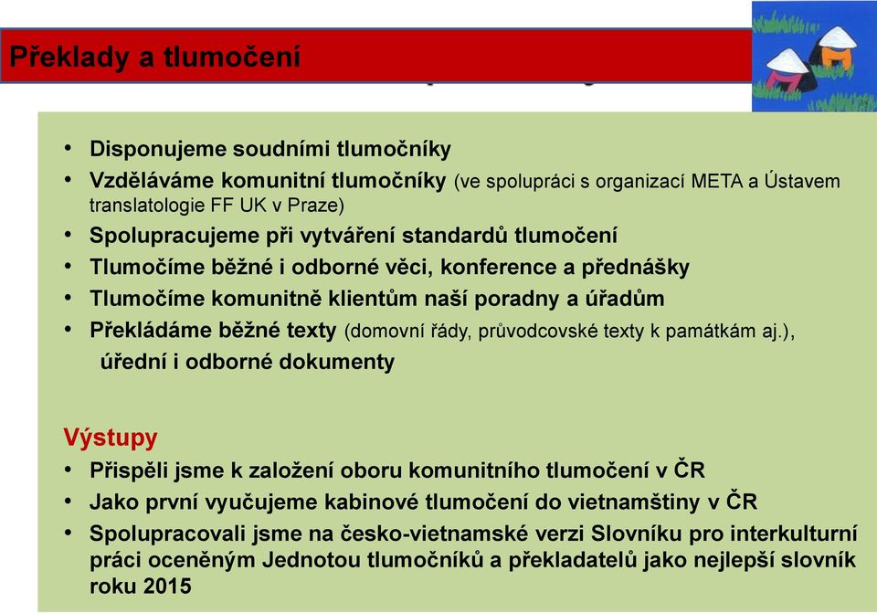 (domovní řády, průvodcovské texty k památkám aj.