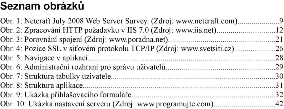 svetsiti.cz)...26 Obr. 5: Navigace v aplikaci...28 Obr. 6: Administrační rozhraní pro správu uživatelů...29 Obr.