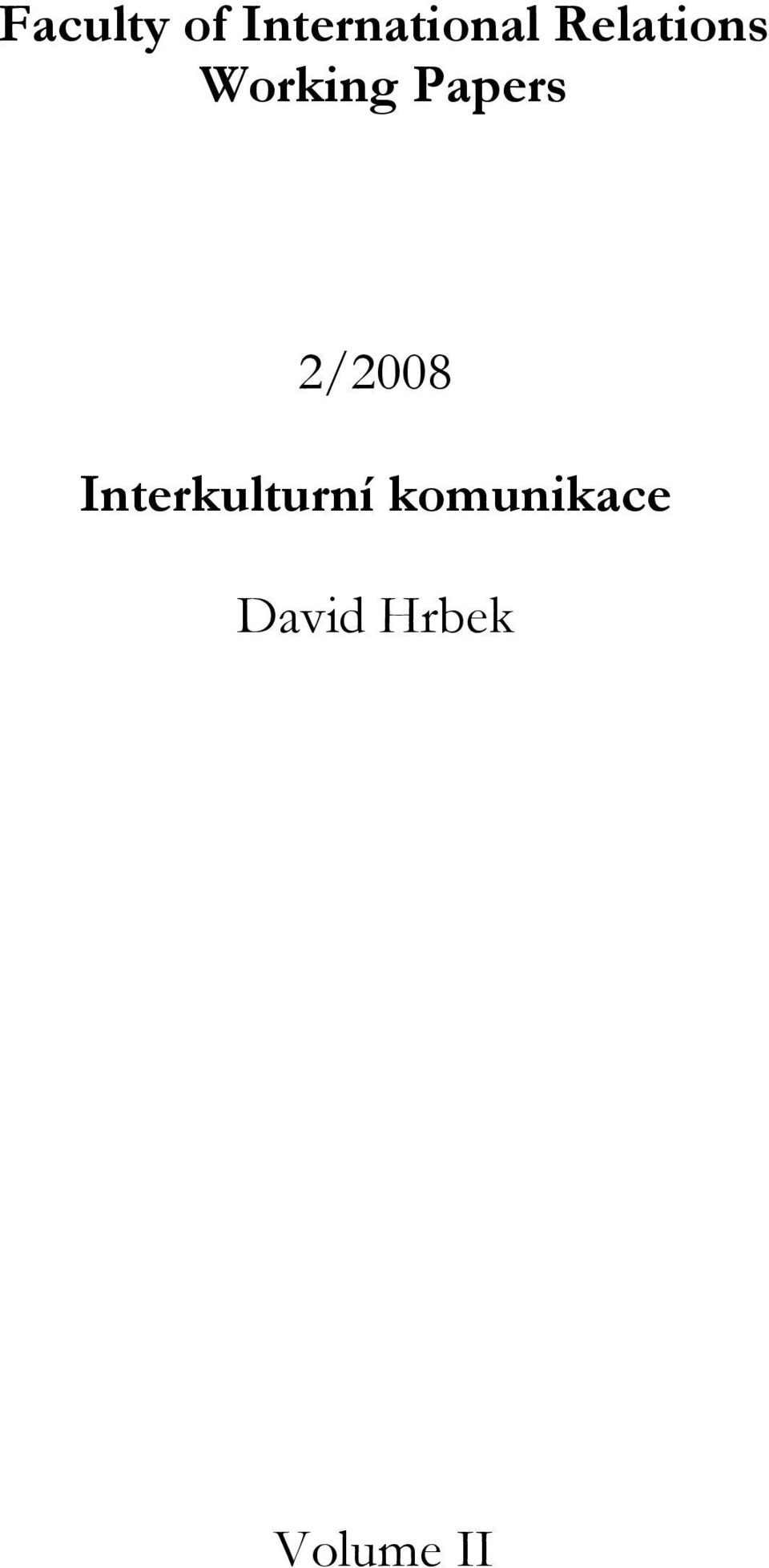 2/2008 Interkulturní