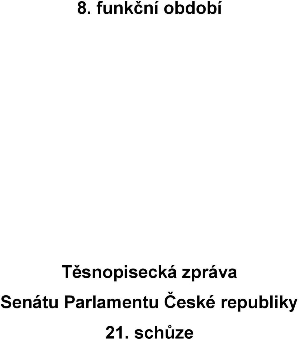 Senátu Parlamentu