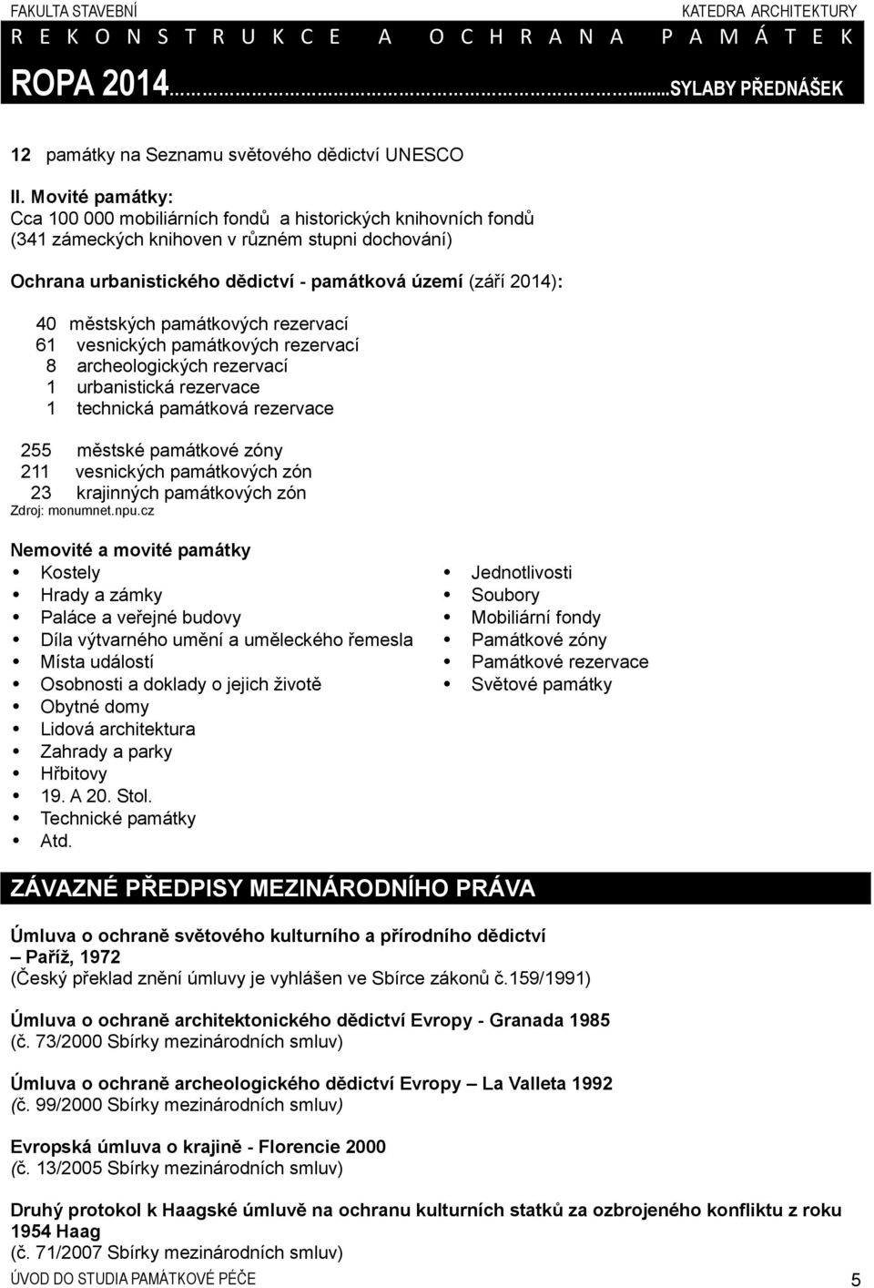 městských památkových rezervací 61 vesnických památkových rezervací 8 archeologických rezervací 1 urbanistická rezervace 1 technická památková rezervace 255 městské památkové zóny 211 vesnických