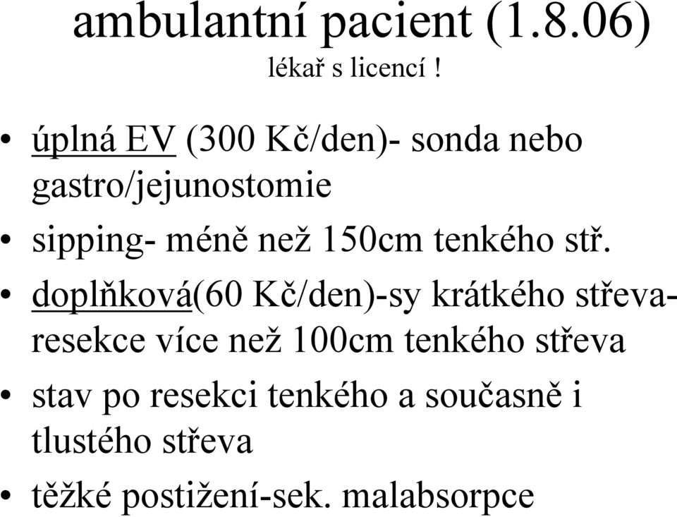 150cm tenkého stř.