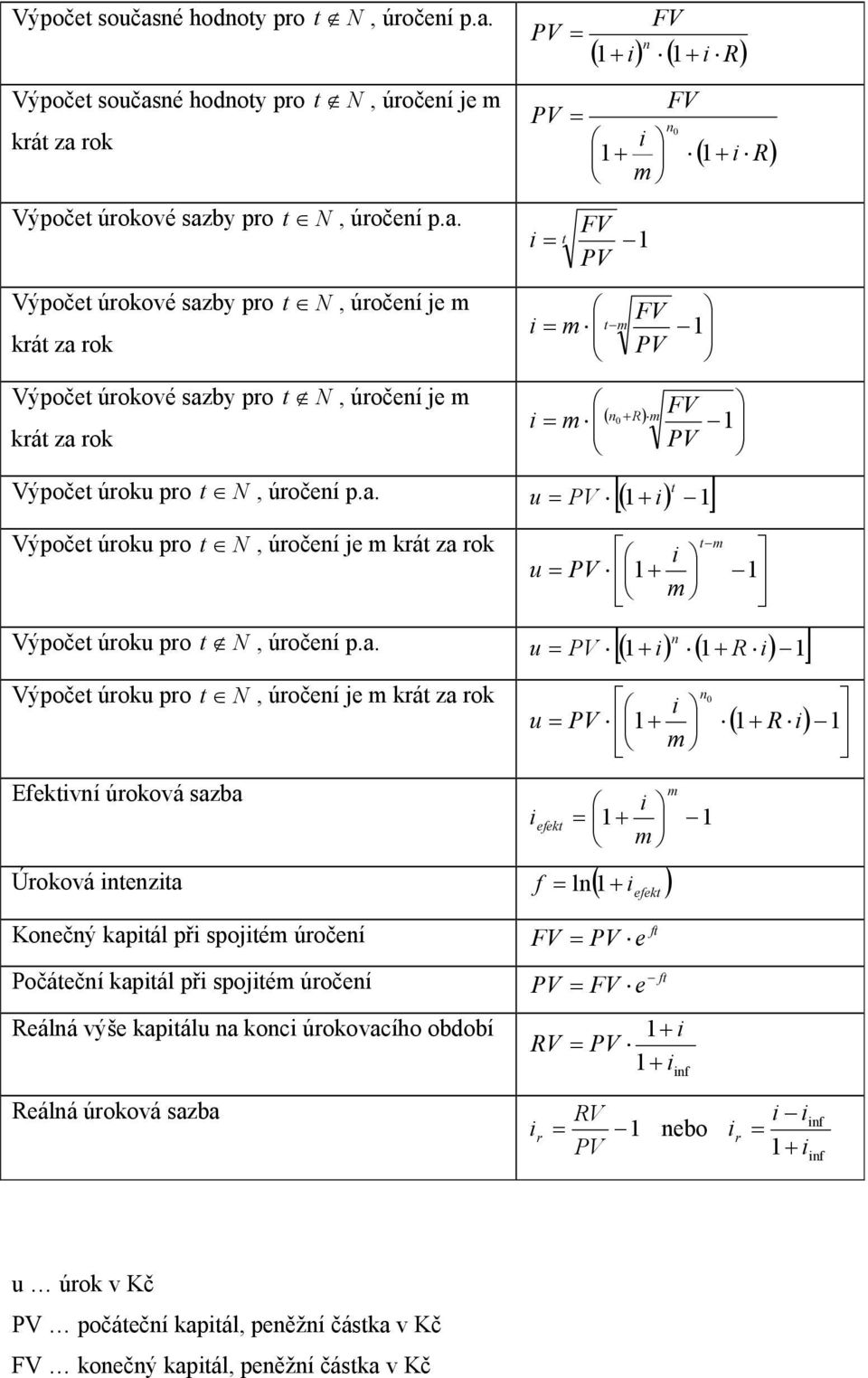 ., úočeí e, úočeí e V V ( ) 0 R V [ ] Výpoče úou po N, úočeí p.. u V ( ) Výpoče úou po N, úočeí e á z o u V [ ] Výpoče úou po N, úočeí p.