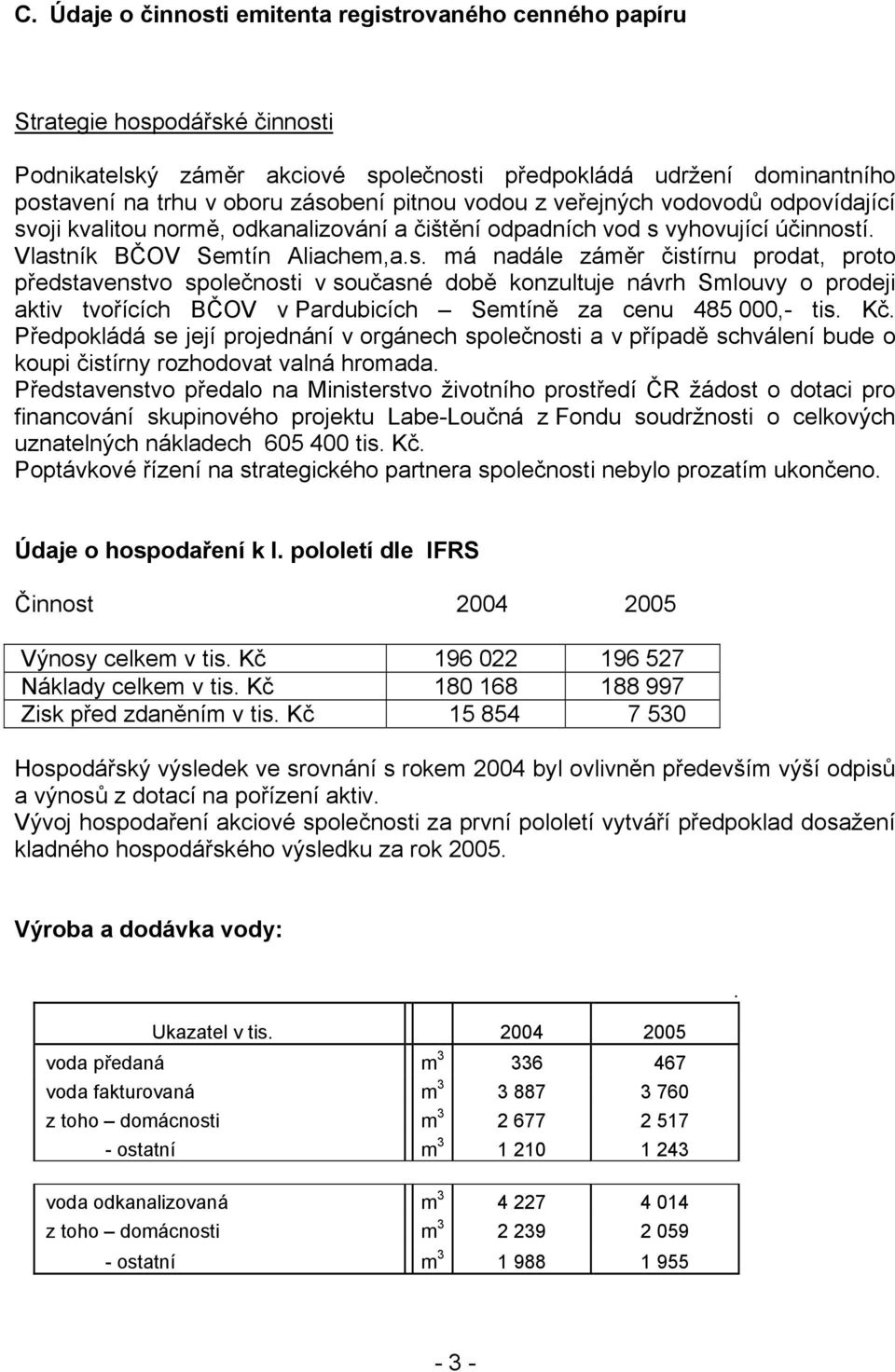 oji kvalitou normě, odkanalizování a čištění odpadních vod s 