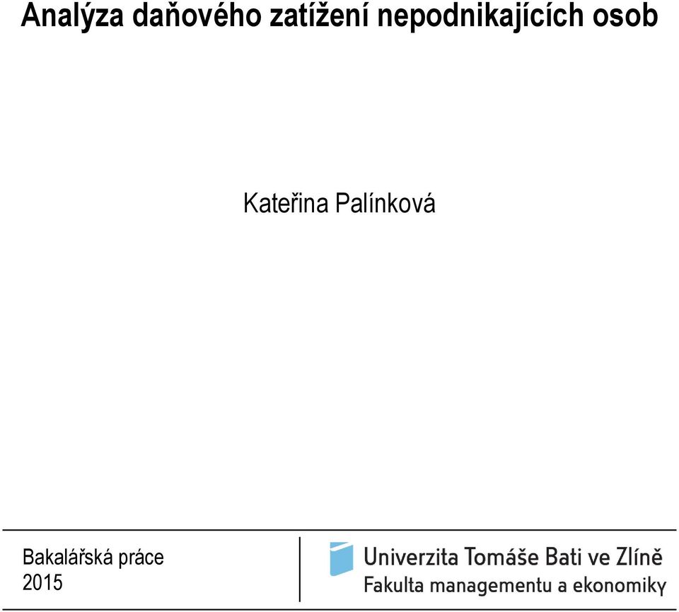 nepodnikajících osob