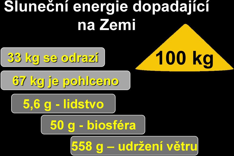 kg je pohlceno 5,6 g - lidstvo