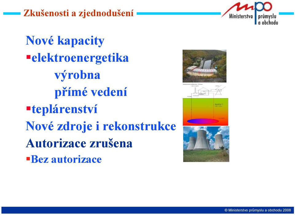 teplárenství Nové zdroje i rekonstrukce