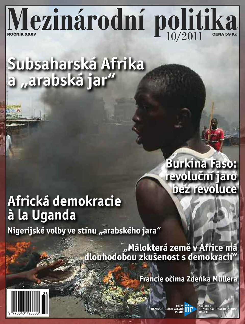 arabského jara Burkina Faso: revoluční jaro bez revoluce Málokterá země