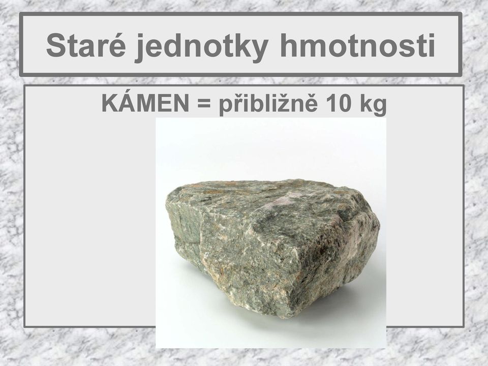 hmotnosti