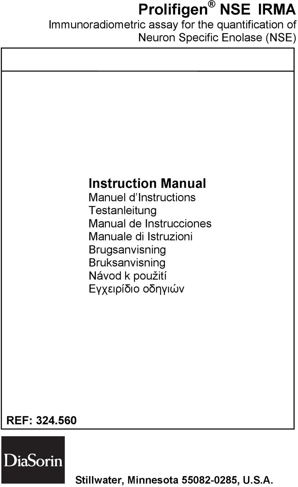 Manual de Instrucciones Manuale di Istruzioni Brugsanvisning Bruksanvisning