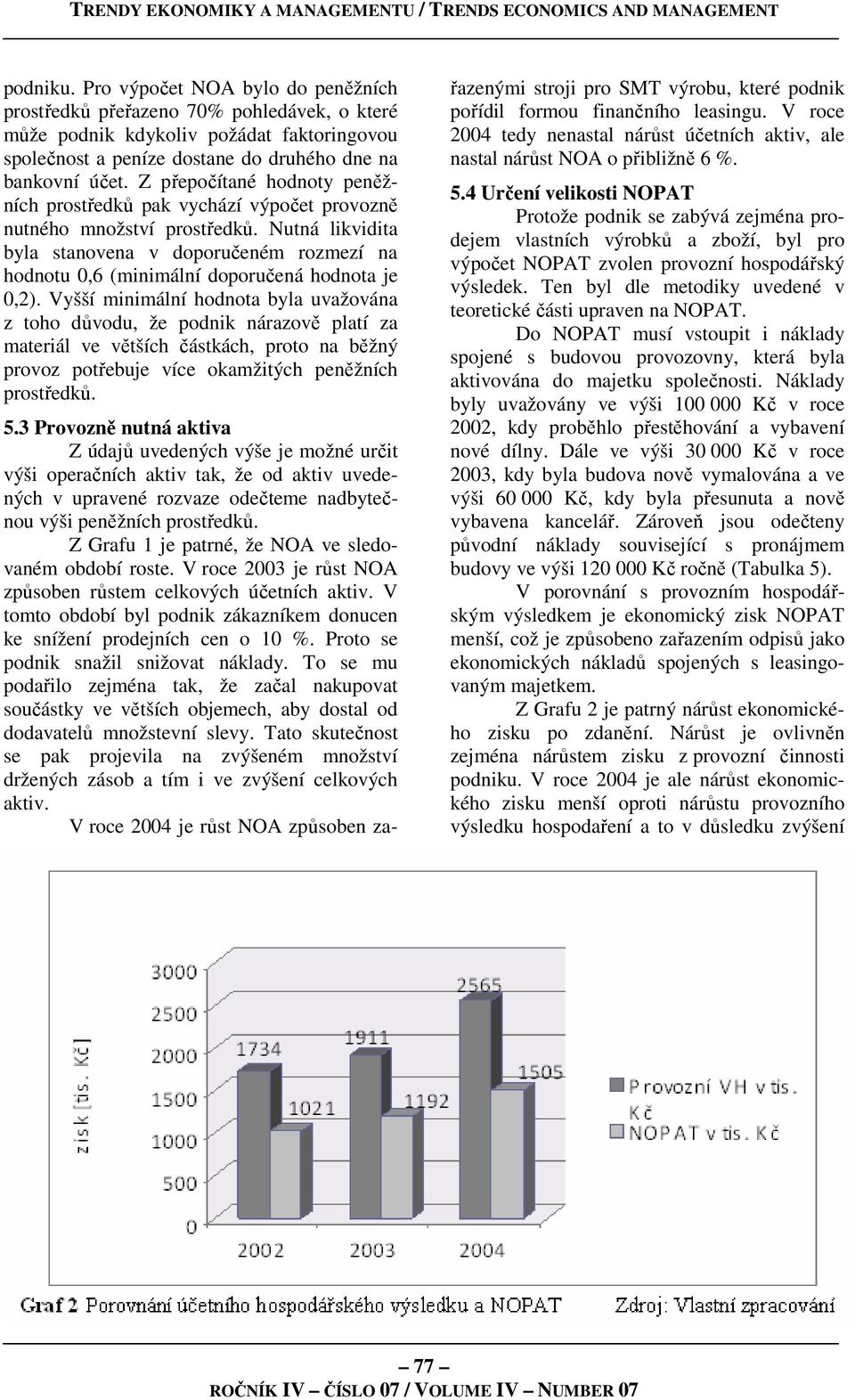 Nutná likvidita byla stanovena v doporučeném rozmezí na hodnotu 0,6 (minimální doporučená hodnota je 0,2).