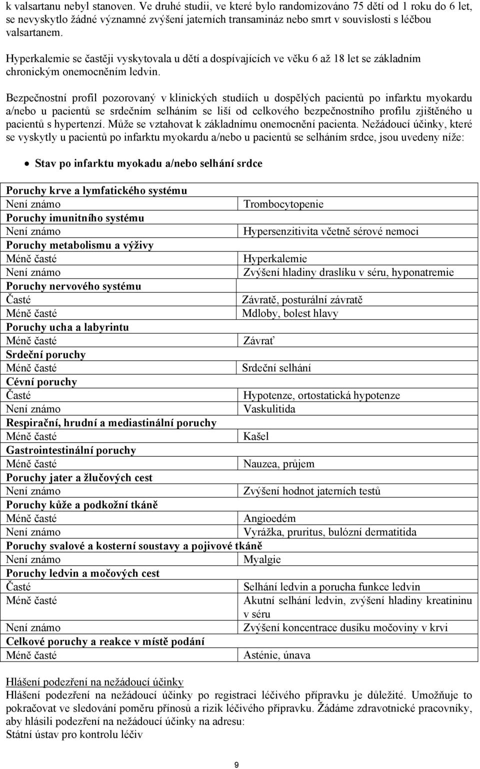 Hyperkalemie se častěji vyskytovala u dětí a dospívajících ve věku 6 až 18 let se základním chronickým onemocněním ledvin.