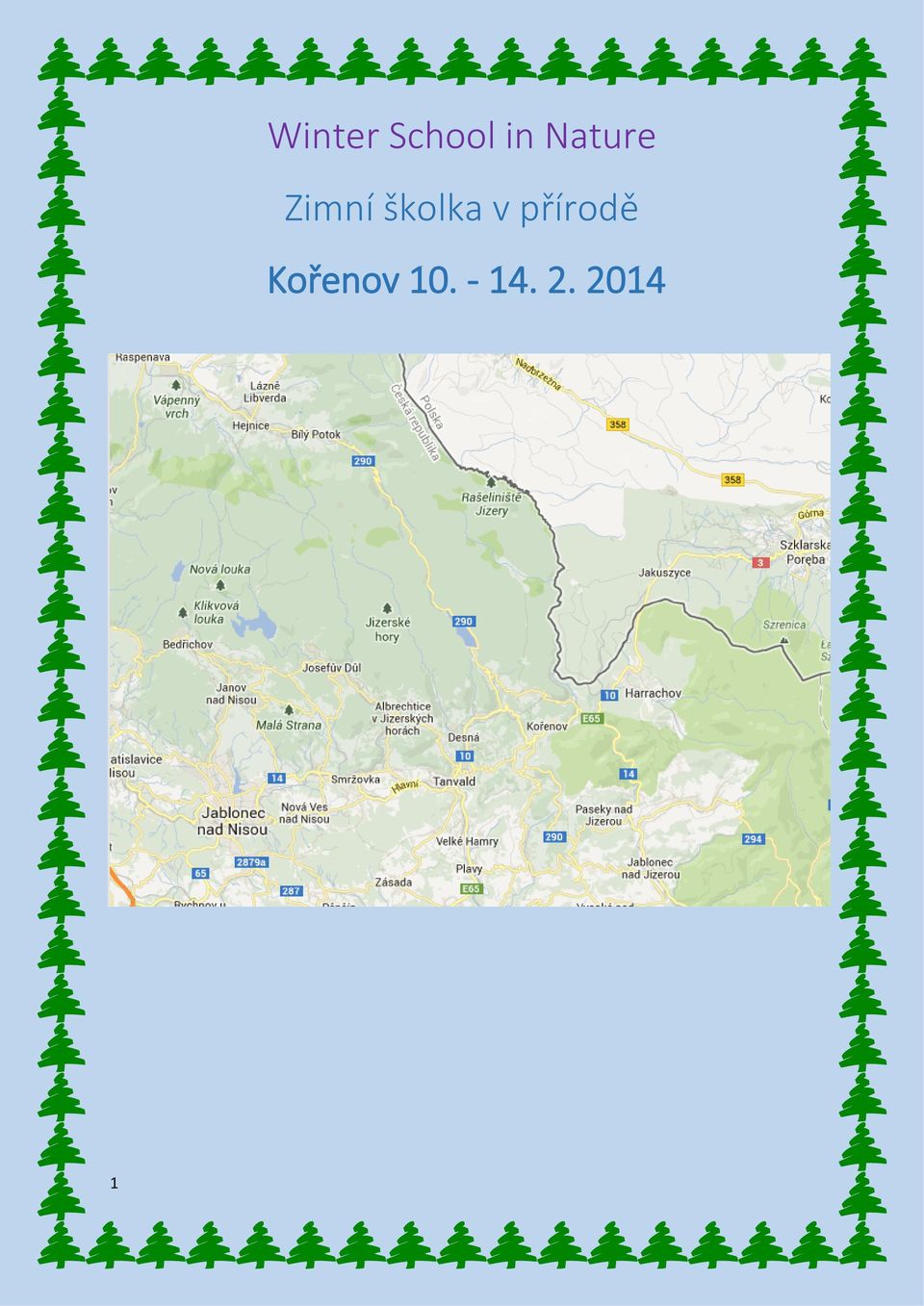 školka v přírodě