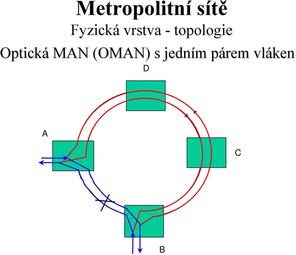 topologie Optická MAN