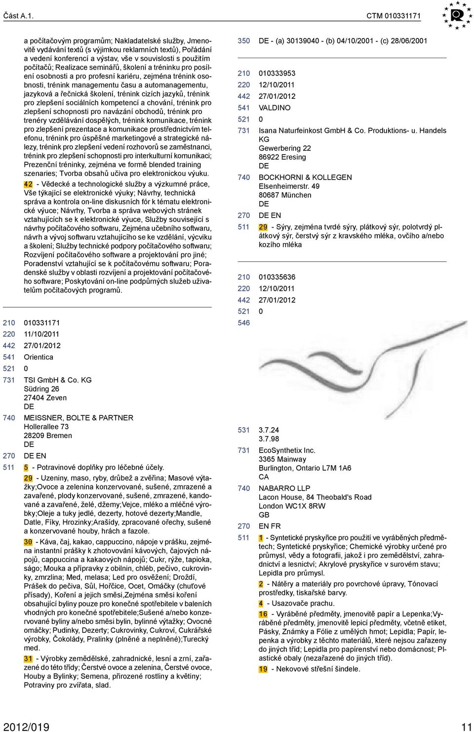 Realizace seminářů, školení a tréninku pro posílení osobnosti a pro profesní kariéru, zejména trénink osobnosti, trénink managementu času a automanagementu, jazyková a řečnická školení, trénink