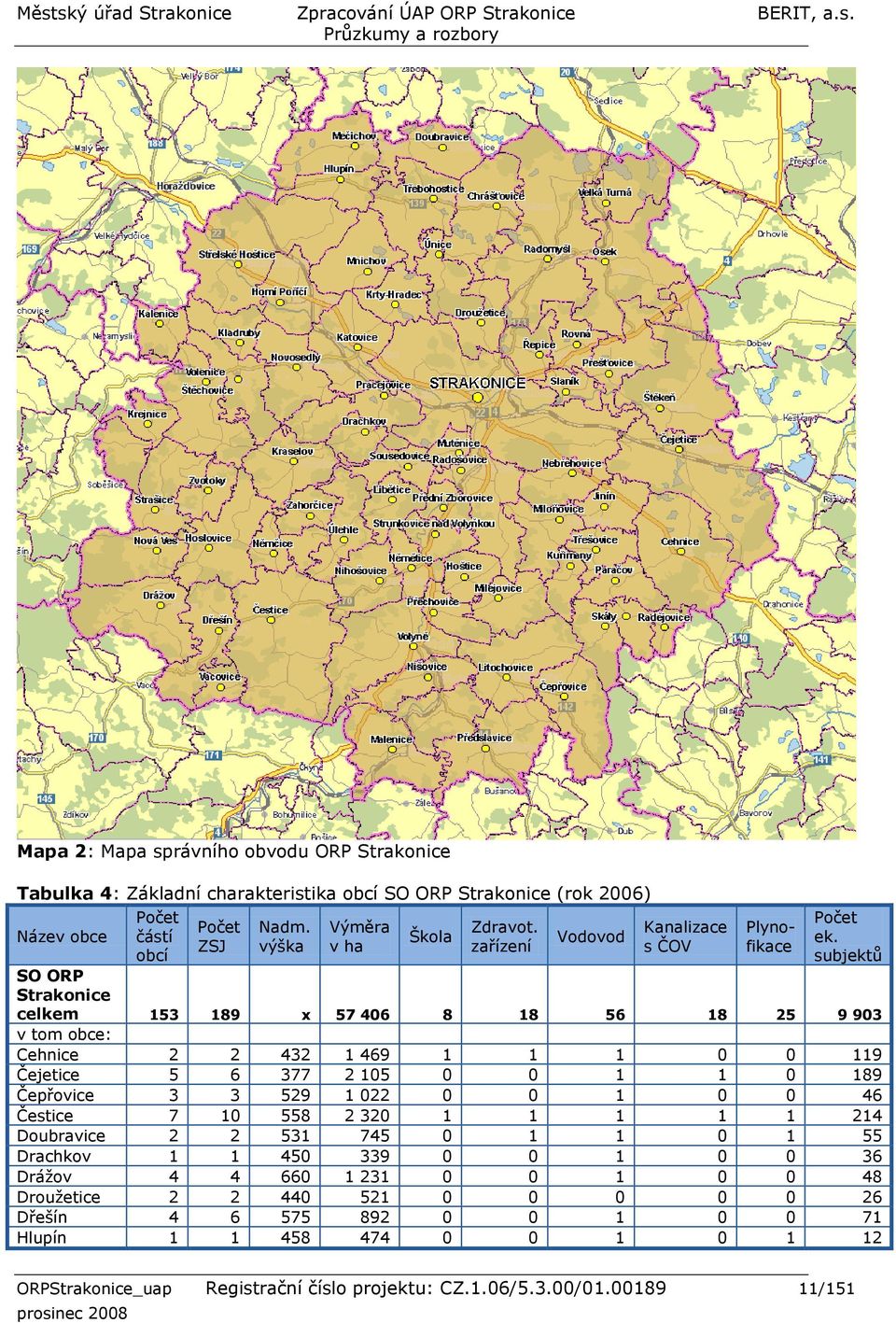 subjektů SO ORP Strakonice celkem 153 189 x 57 406 8 18 56 18 25 9 903 v tom obce: Cehnice 2 2 432 1 469 1 1 1 0 0 119 Čejetice 5 6 377 2 105 0 0 1 1 0 189 Čepřovice 3 3 529 1 022 0 0 1 0 0