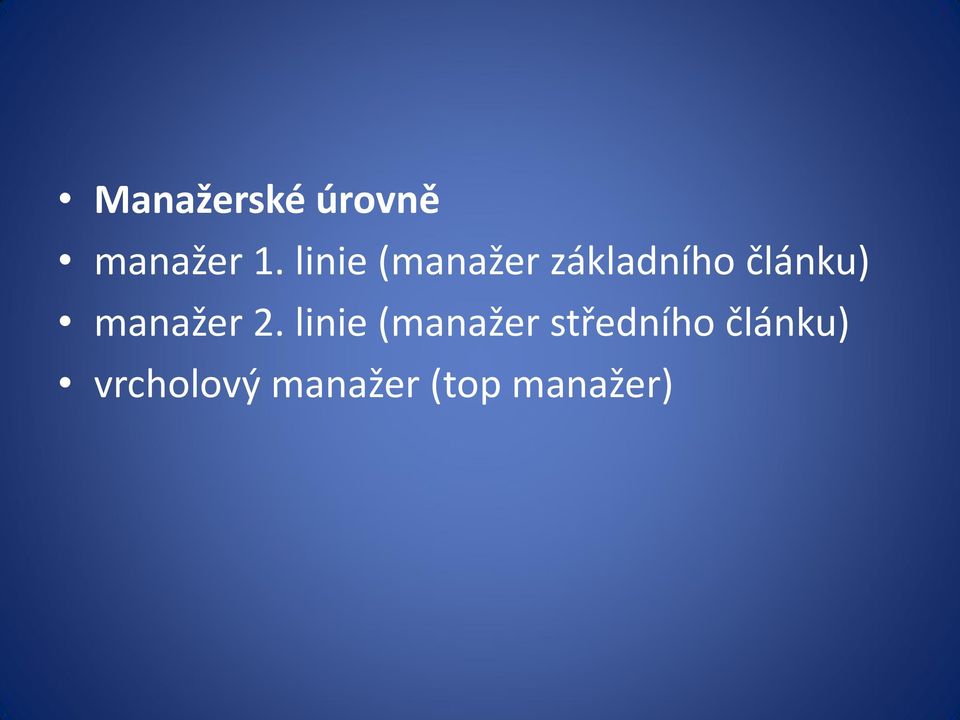 manažer 2.