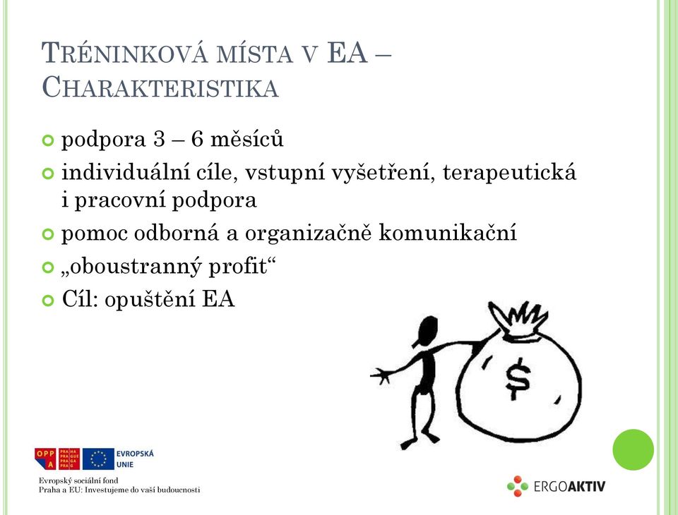 terapeutická i pracovní podpora pomoc odborná a