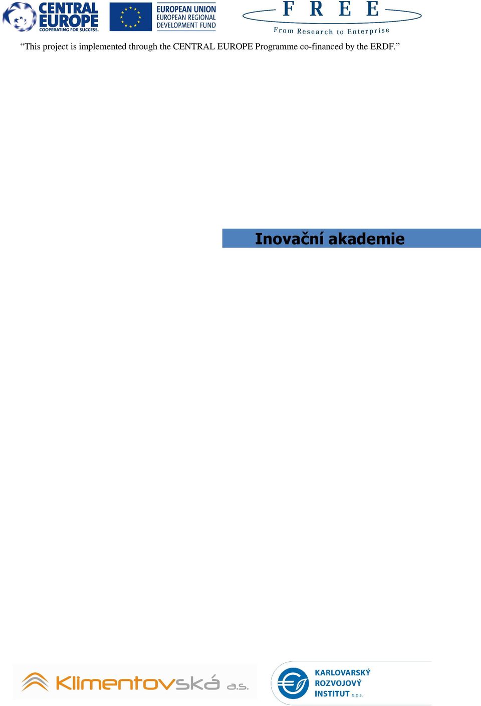 CENTRAL EUROPE Programme