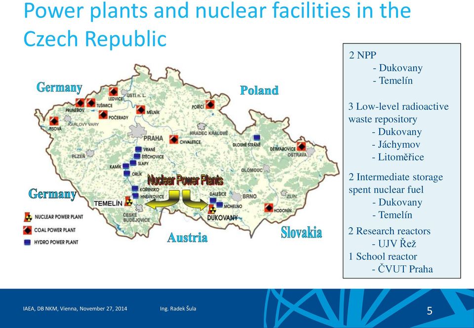 - Jáchymov - Litoměřice 2 Intermediate storage spent nuclear fuel -