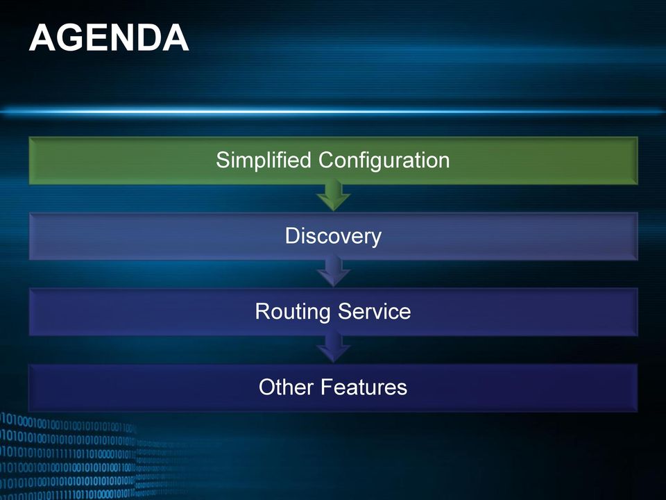 Discovery Routing