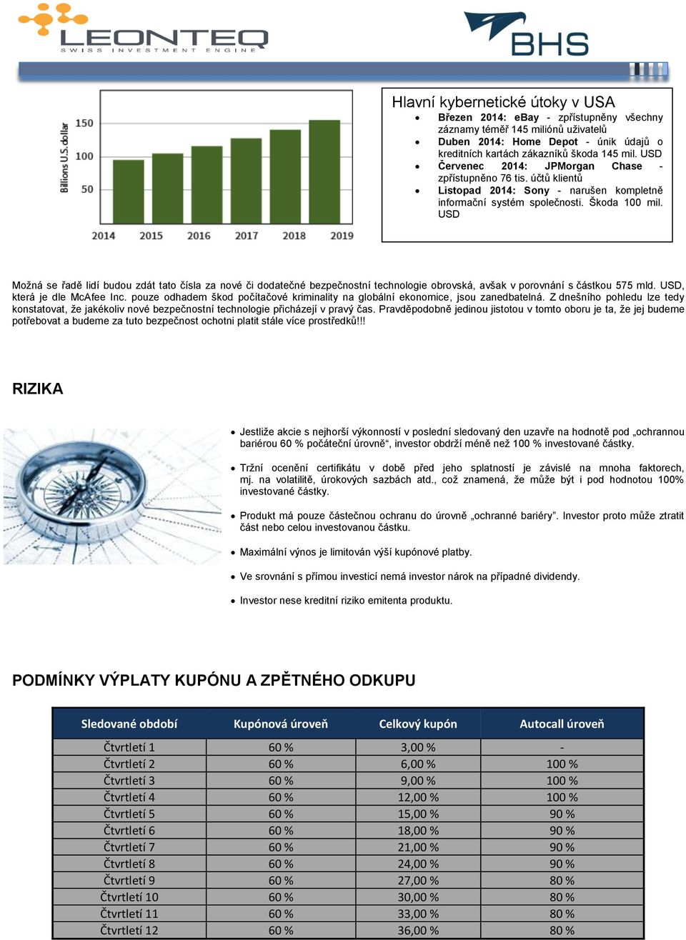 USD Možná se řadě lidí budou zdát tato čísla za nové či dodatečné bezpečnostní technologie obrovská, avšak v porovnání s částkou 575 mld. USD, která je dle McAfee Inc.